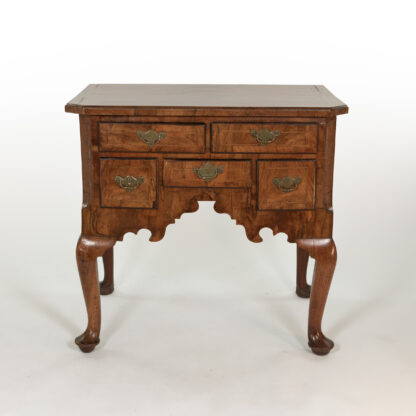 George II Walnut Lowboy, English circa 1760