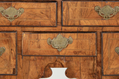 George II Walnut Lowboy, English circa 1760