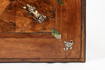 Inlaid Dutch Baroque Library Table Netherlands circa 1790