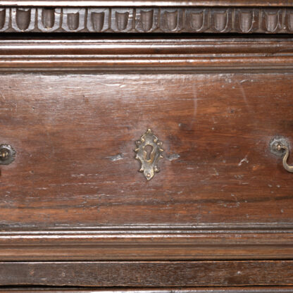 Pair of Narrow 18th Century Italian Walnut Buffets, Italy circa 1780