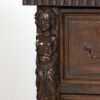 Pair of Narrow 18th Century Italian Walnut Buffets, Italy circa 1780