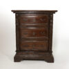 Pair of Narrow 18th Century Italian Walnut Buffets, Italy circa 1780
