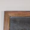 French Fluted Giltwood Mirror Frame With Original Mercury Plate, Circa 1860