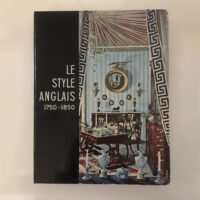 Le Style Anglais 1750-1850, published in 1959