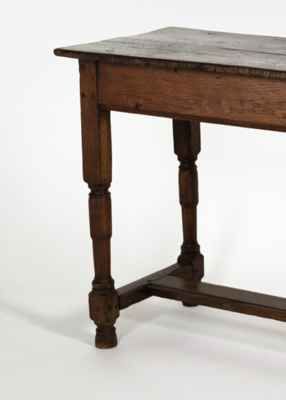 French Fruitwood Serving Table with Plank Top, Circa 1850