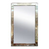 Very Large Scale Etched Glass Frame Venetian Mirror, Italy, circa 1900
