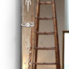 Very Large Scale Etched Glass Frame Venetian Mirror, Italy, circa 1900