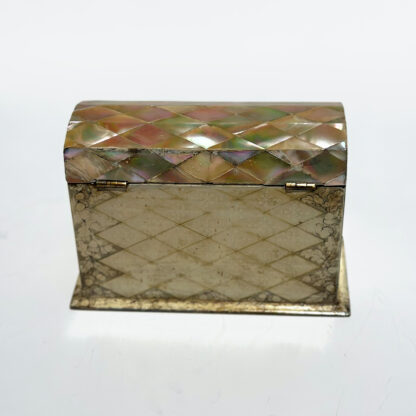 English Mother of Pearl Stationery Box, Circa 1840