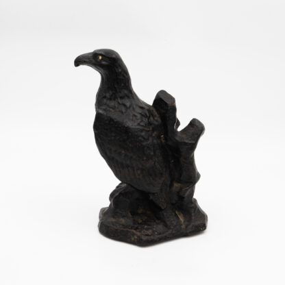 Victorian Cast Iron Raven Doorstop, England, Circa 1860