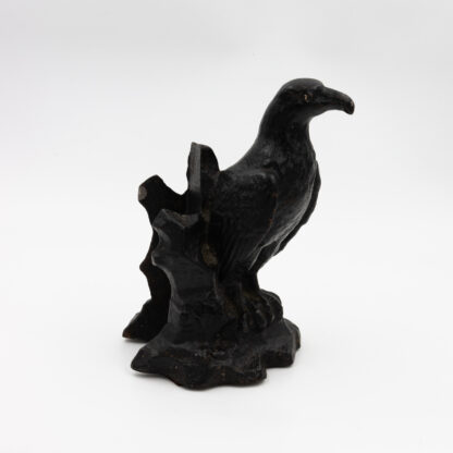 Victorian Cast Iron Raven Doorstop, England, Circa 1860