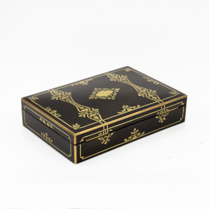 Maison Giroux Ebonized Box Paris, Circa 1850