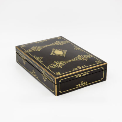 Maison Giroux Ebonized Box Paris, Circa 1850