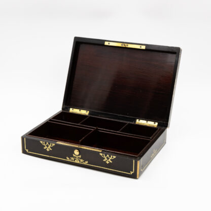 Maison Giroux Ebonized Box Paris, Circa 1850