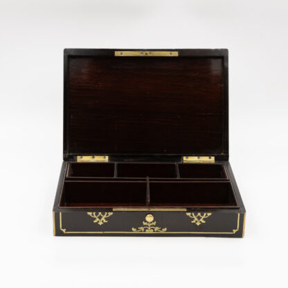 Maison Giroux Ebonized Box Paris, Circa 1850