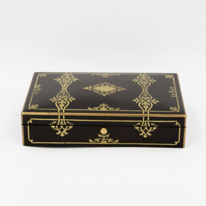 Maison Giroux Ebonized Box Paris, Circa 1850