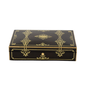 Maison Giroux Ebonized Box Paris, Circa 1850