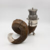 Scottish Ram’s Horn Snuff Mull Scotland, Circa 1880