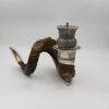Scottish Ram’s Horn Snuff Mull Scotland, Circa 1880