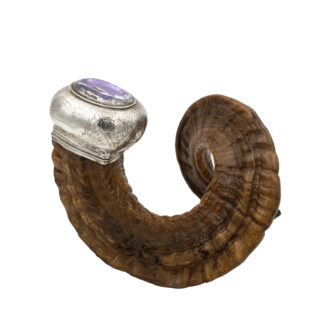 Scottish Ram’s Horn Snuff Mull Scotland, circa 1890