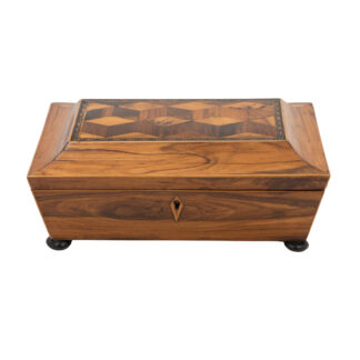 Regency Rosewood Box England, Circa 1840