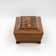 Regency Rosewood Box England, Circa 1840