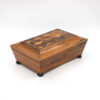 Regency Rosewood Box England, Circa 1840
