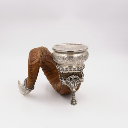 Ram’s Horn Snuff Mull Scottish, Circa 1890