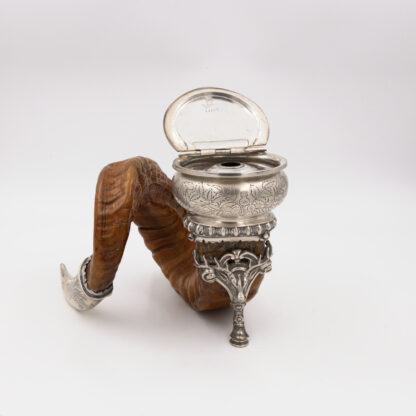 Ram’s Horn Snuff Mull Scottish, Circa 1890