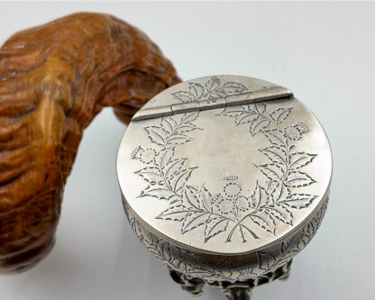 Ram’s Horn Snuff Mull Scottish, Circa 1890