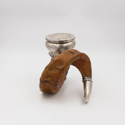 Ram’s Horn Snuff Mull Scottish, Circa 1890