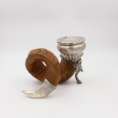 Ram’s Horn Snuff Mull Scottish, Circa 1890