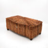 Anglo Indian Serpentine Box Stag Horn Box, Circa 1850