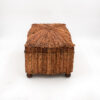 Anglo Indian Serpentine Box Stag Horn Box, Circa 1850