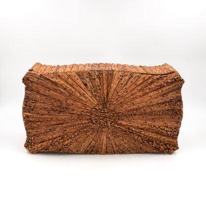 Anglo Indian Serpentine Box Stag Horn Box, Circa 1850