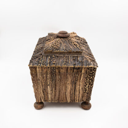 Very Rare Anglo Indian Stag Horn Tea Caddy Circa 1830