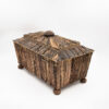 Very Rare Anglo Indian Stag Horn Tea Caddy Circa 1830