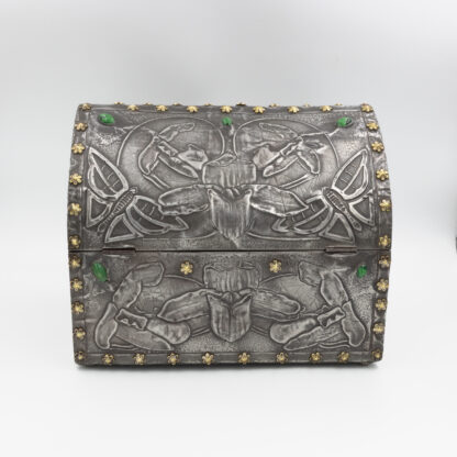 French Art Nouveau Gothic Form Box French, Circa 1910