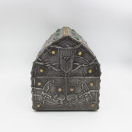 French Art Nouveau Gothic Form Box French, Circa 1910