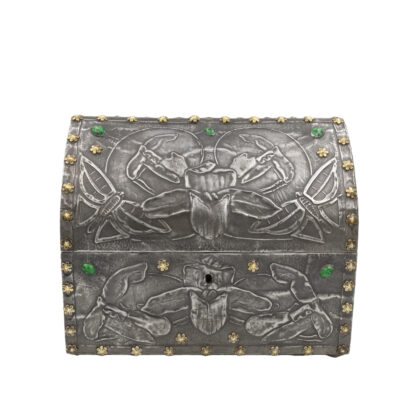 French Art Nouveau Gothic Form Box French, Circa 1910