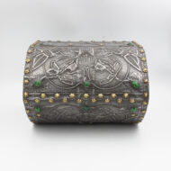 French Art Nouveau Gothic Form Box French, Circa 1910