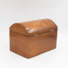George III Satinwood Box with Rounded Top, English, Circa 1790