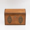 George III Satinwood Box with Rounded Top, English, Circa 1790