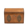 George III Satinwood Box with Rounded Top, English, Circa 1790
