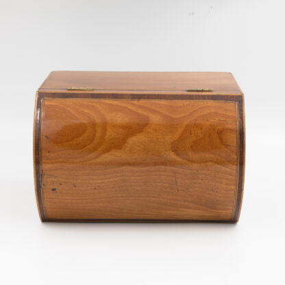 George III Satinwood Box with Rounded Top, English, Circa 1790
