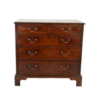 Late Georgian Mahogany Bachelor’s Chest English, Circa 1800